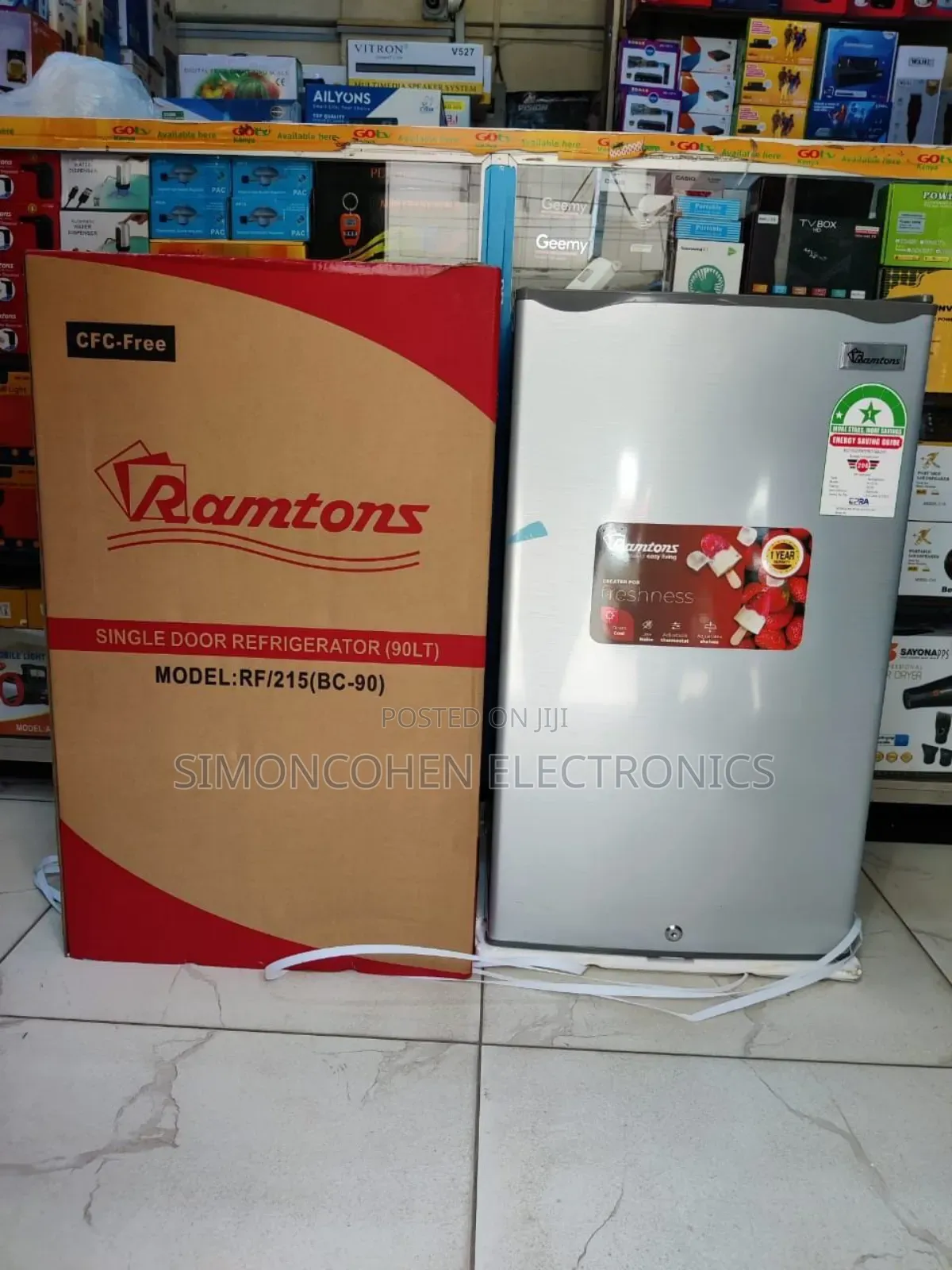 Ramtons 90litres Single Door Fridge
