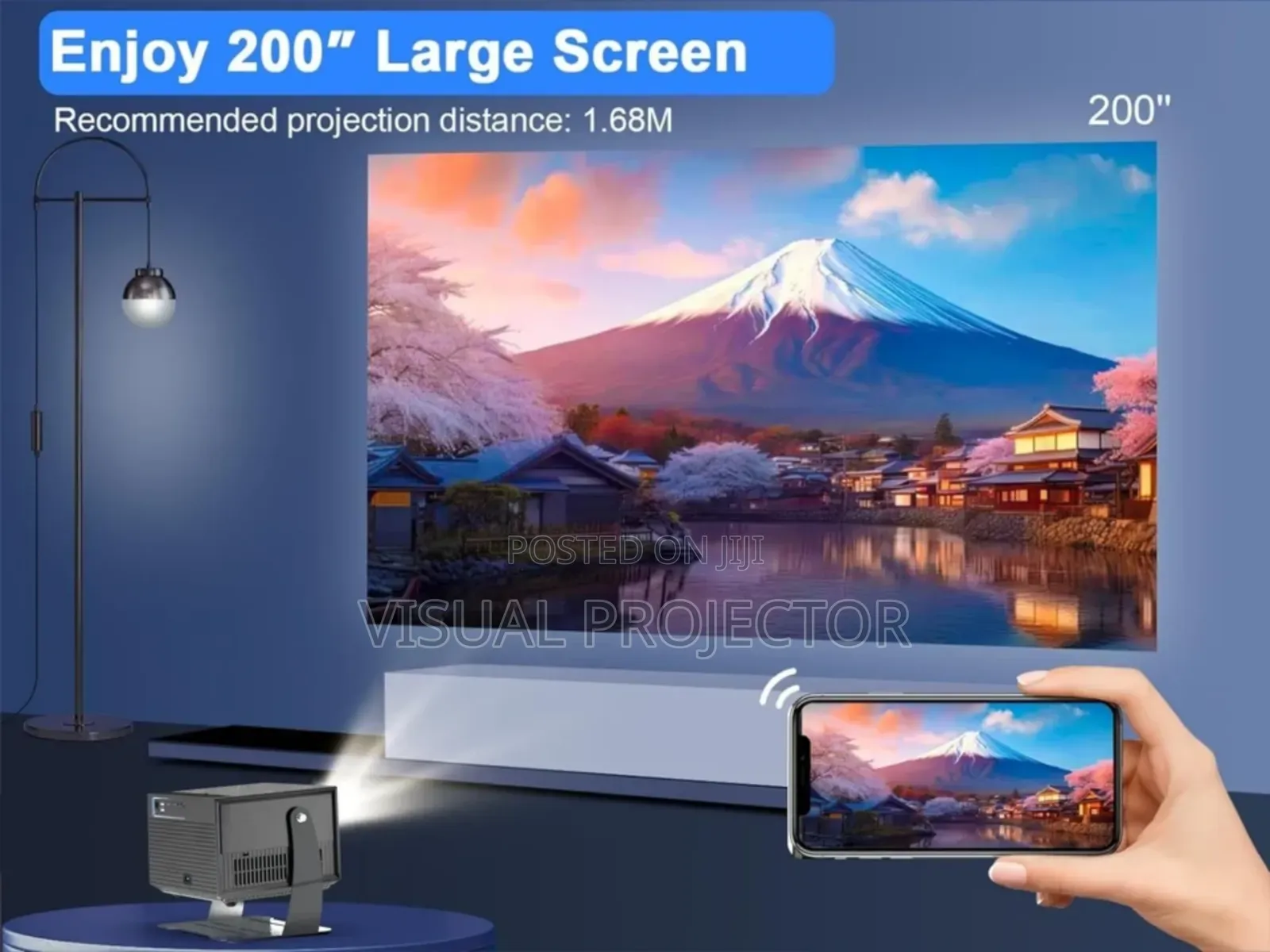 Outdoor Android Projector Funfoox Pista