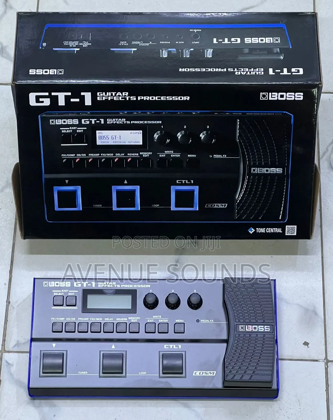 Boss Me Gt-1 Guitar Multi Effect Pedal