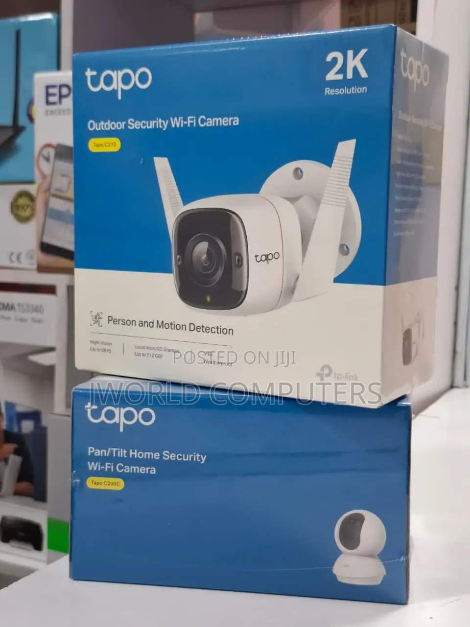 Tp-Link Tapo Outdoor Security Wi-Fi Camera - Tl-Tapo C310