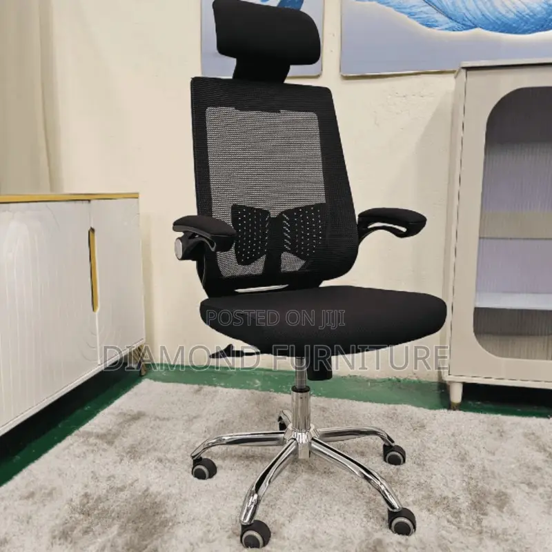 Office Furniture; Swivel High Back Task Chair–Ergonomic Office Comfort