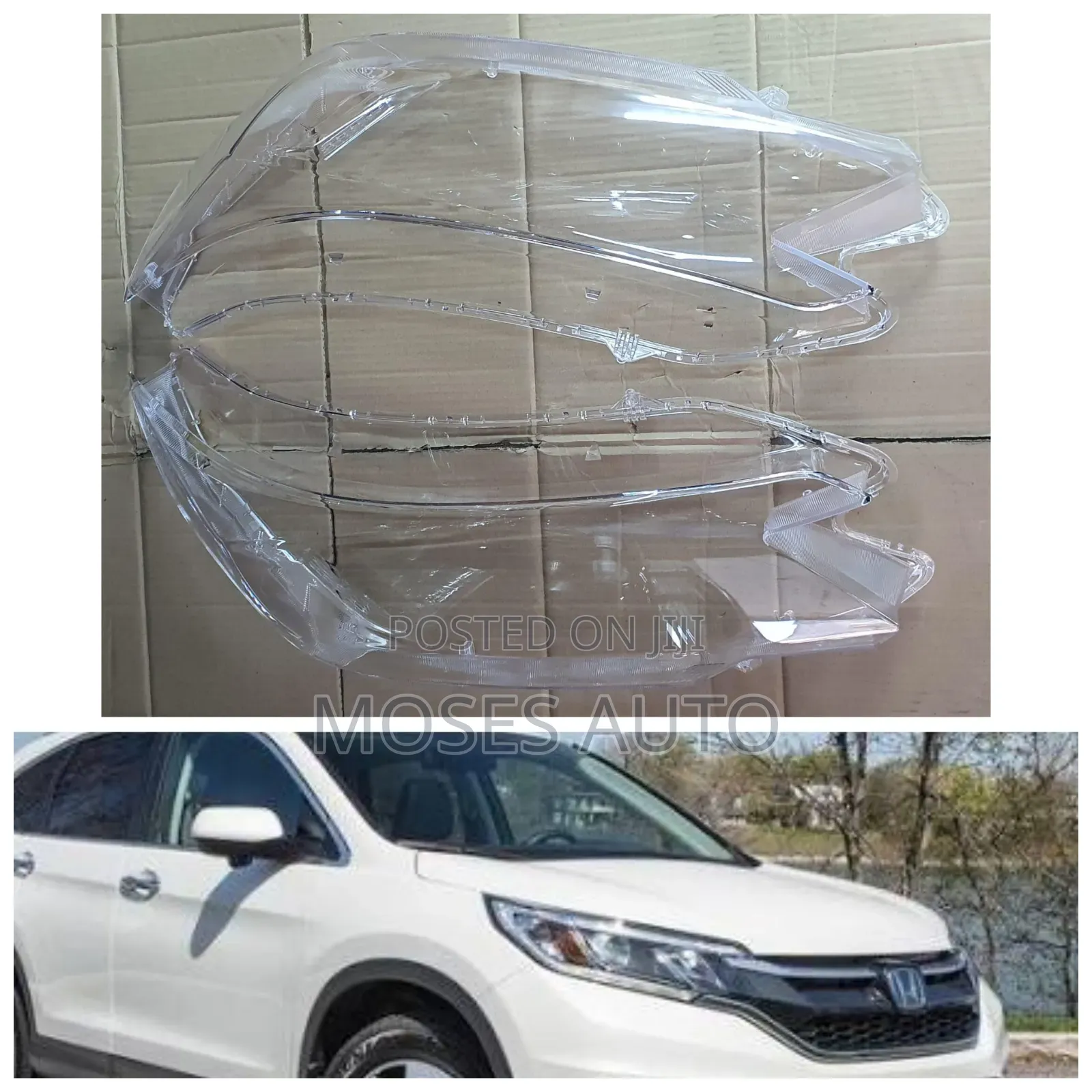 Honda Cr-v 2016-2018 Headlights Lens