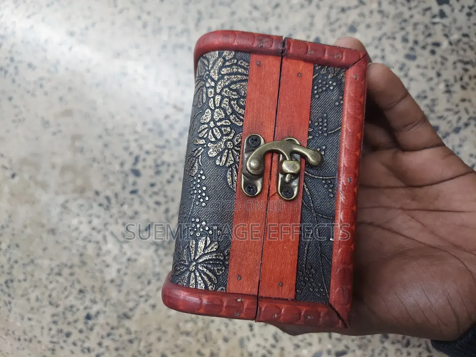 Classic Wooden Antique Jewelry Box
