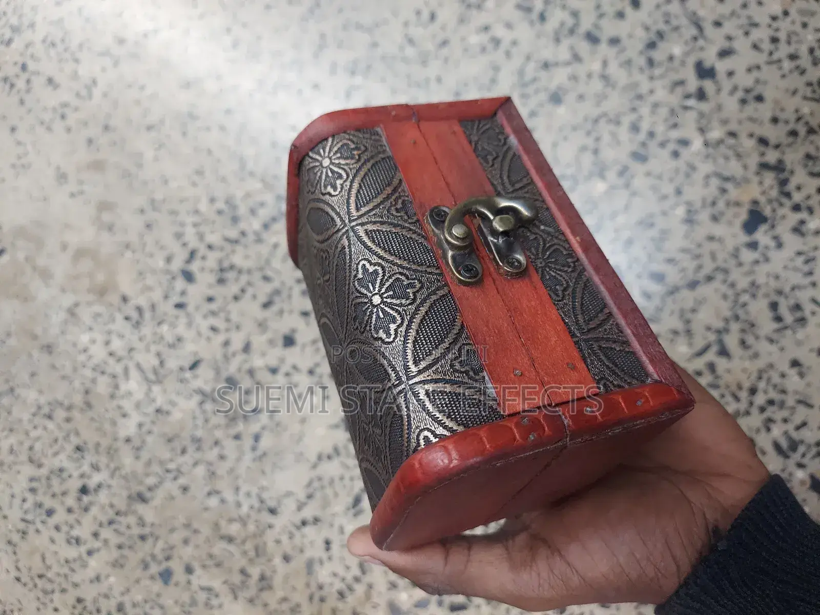 Classic Wooden Antique Jewelry Box