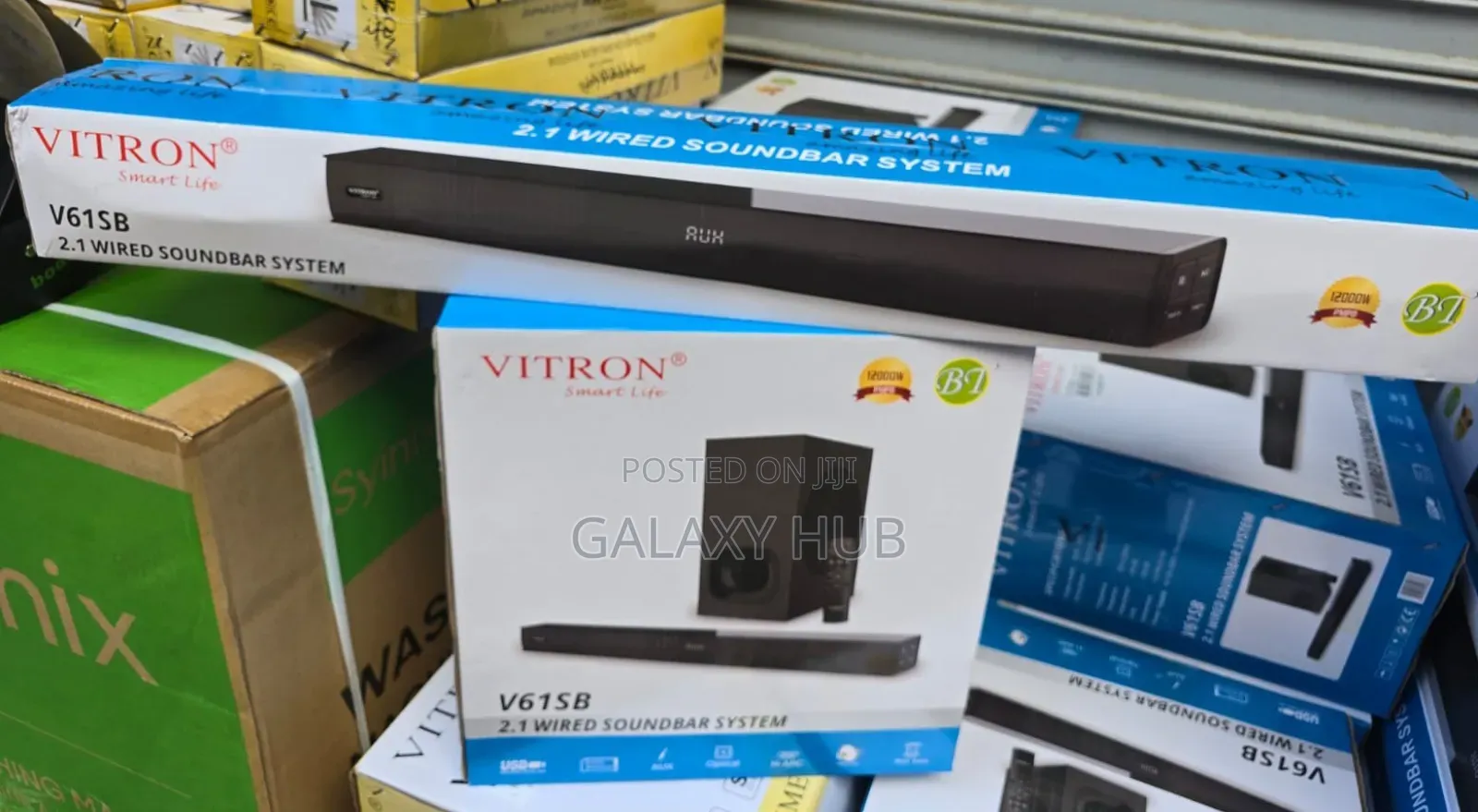 Vitron Sound Bar V61sb 1200w 2.1ch Wired System Super Bass