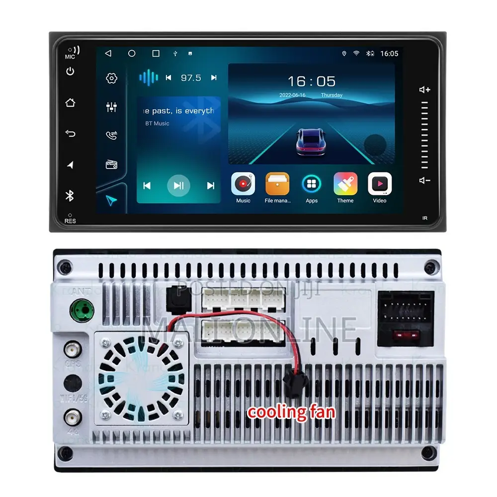 8 Inch Android Car Radio 2 Din Hd Touch Screen Multimedia Player 4+64g