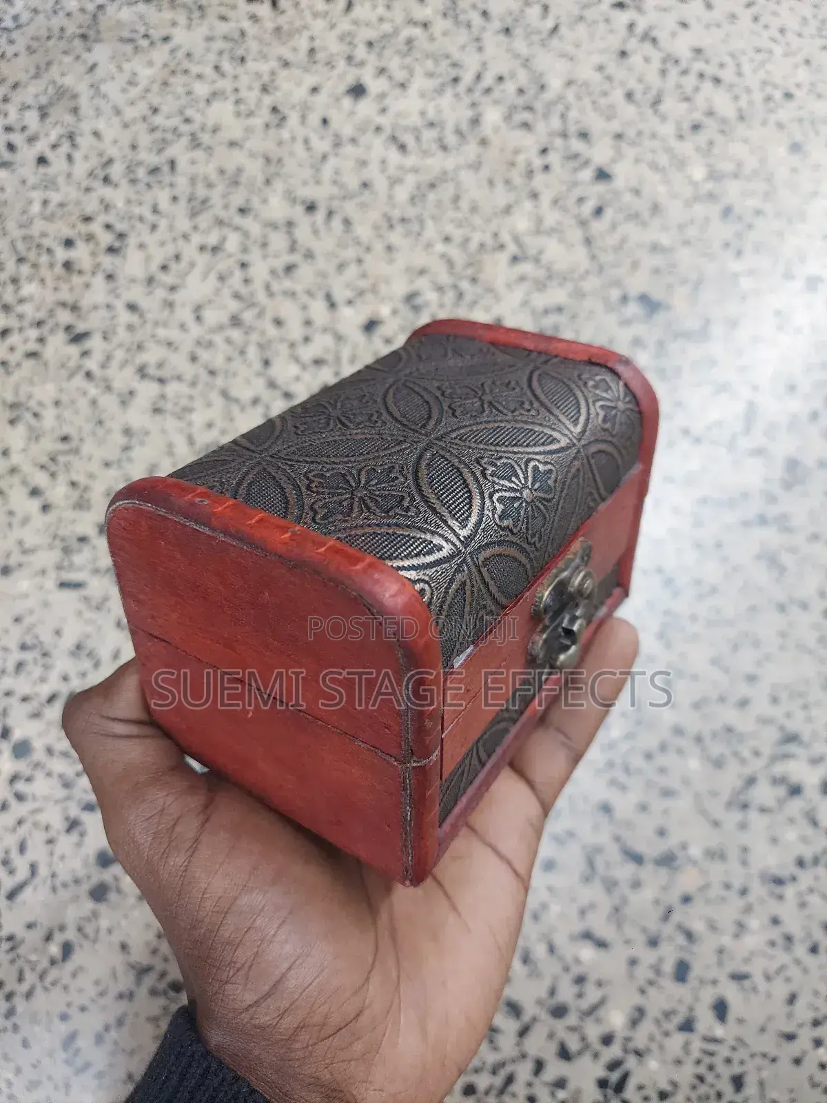 Wooden Antique Jewelry Box – Vintage Treasure Storage