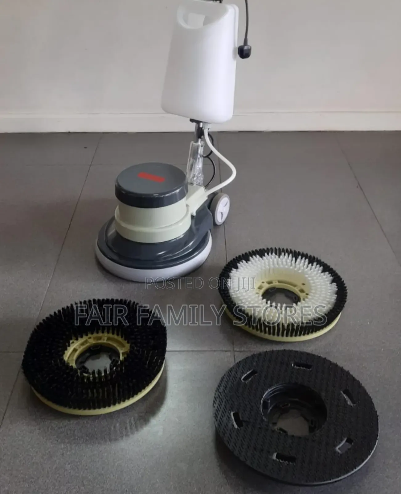 Astramilano Floor Scrubber Machine With Dual Brushes (Hard Soft)