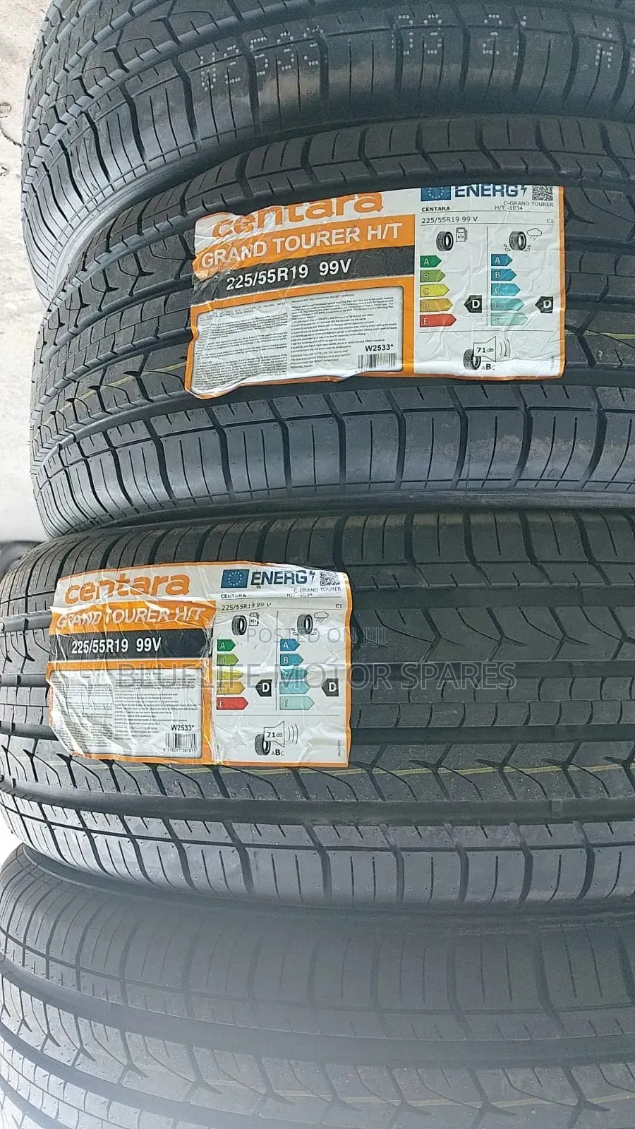 Centara Tyres 225/55r19 at Ksh13,500 Each