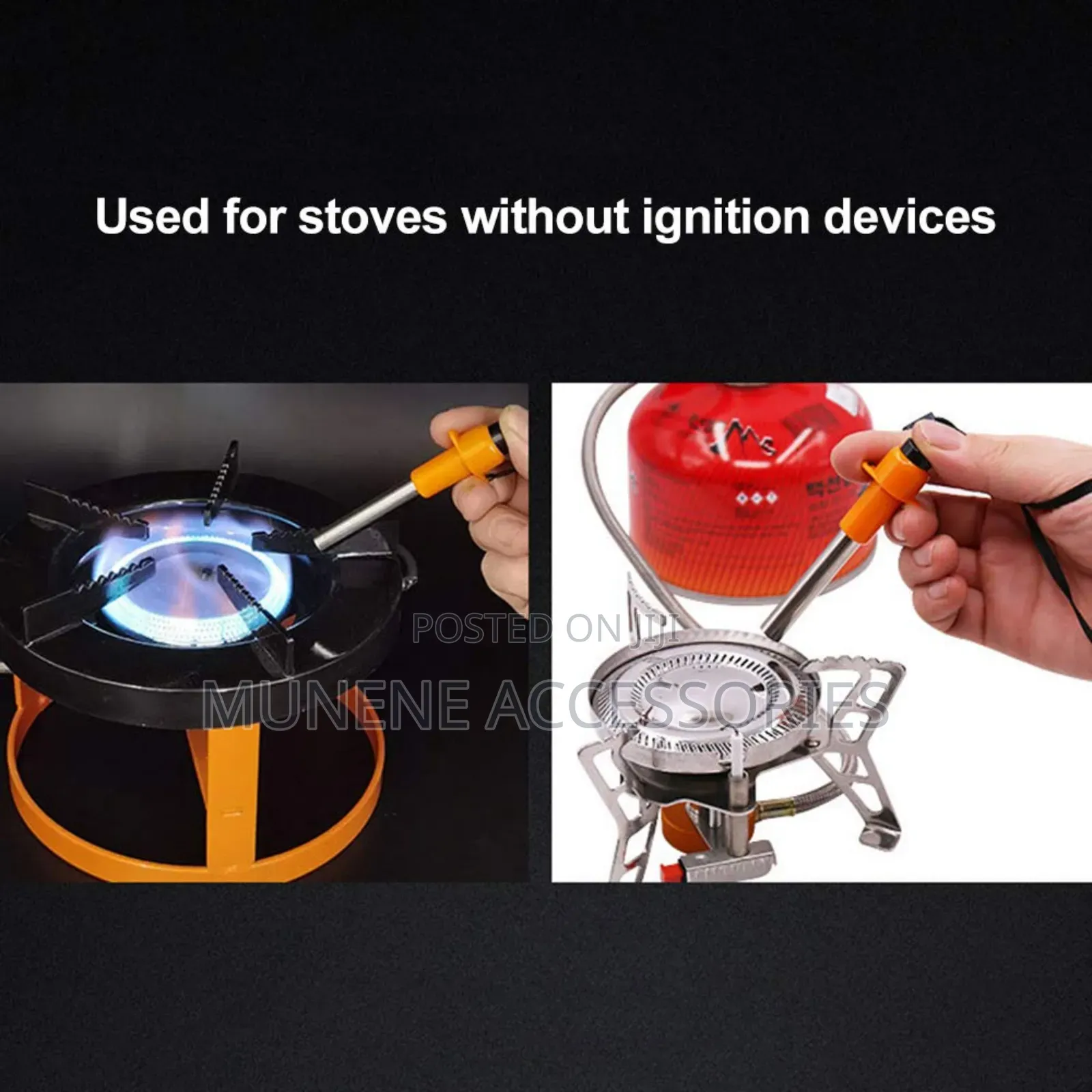 Kitchen Outdoor Stove Portable Camping Stove Gas Igniter Device