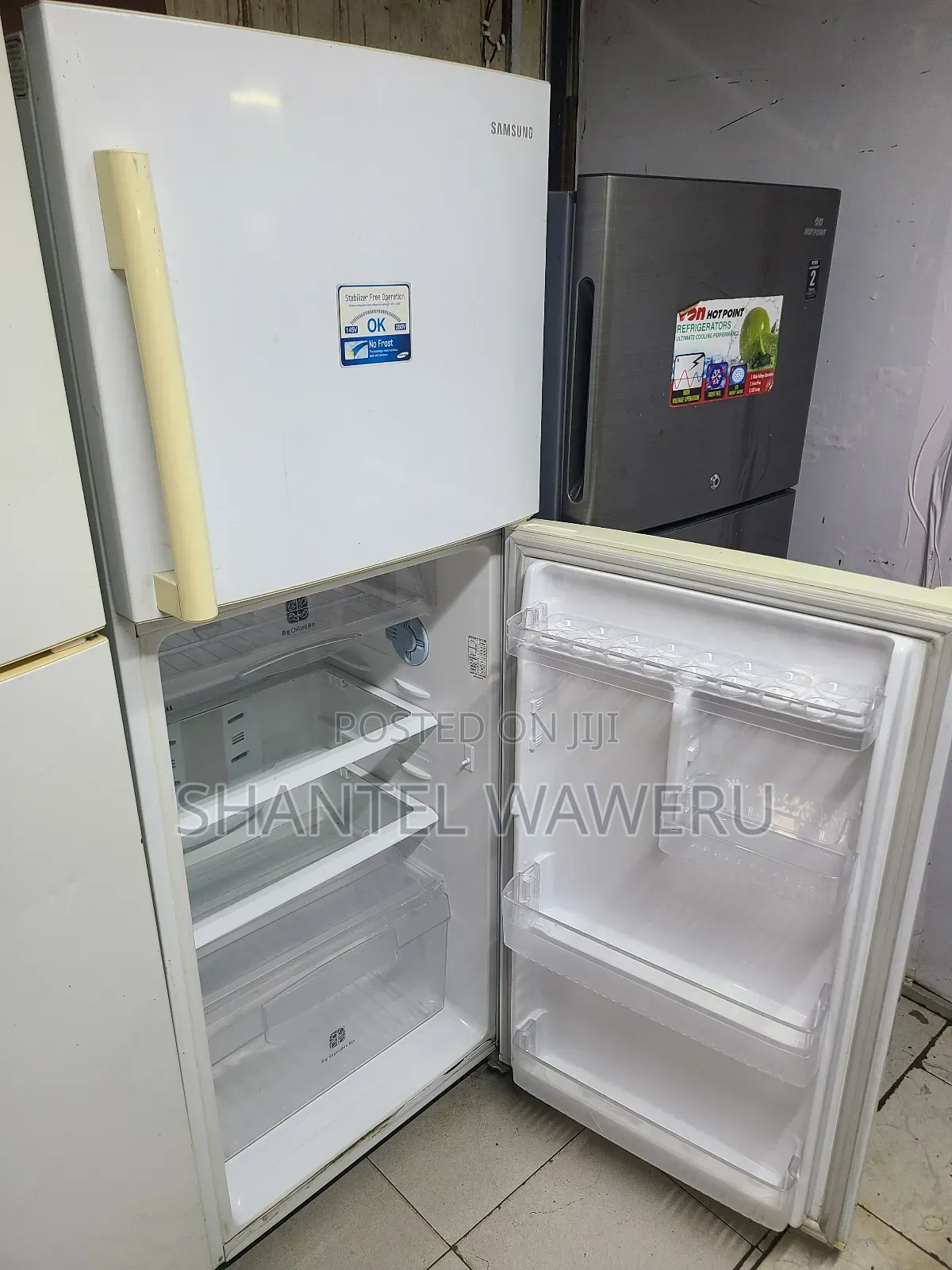 White Refrigerator Samsung Bigger Fridge