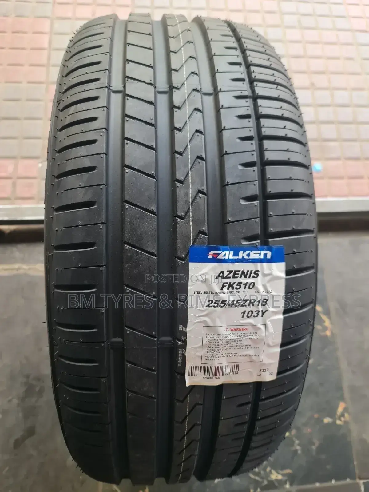 255 /45 R18 Falken Tyres (Japan) Azenis.