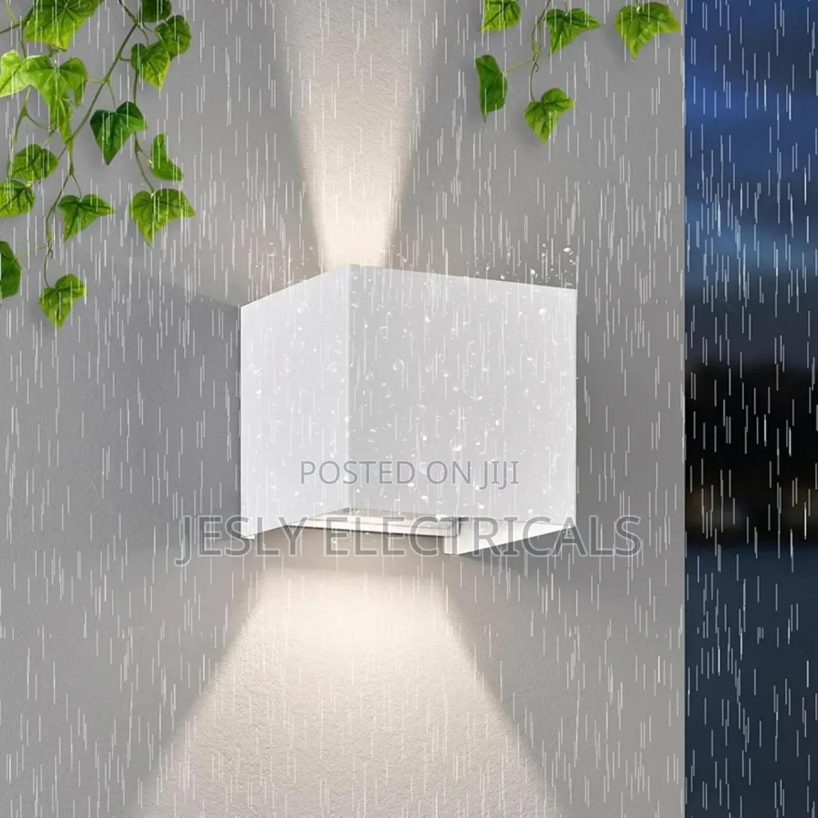 Led Wall Lamp, Cube With Adjustable Light Angle