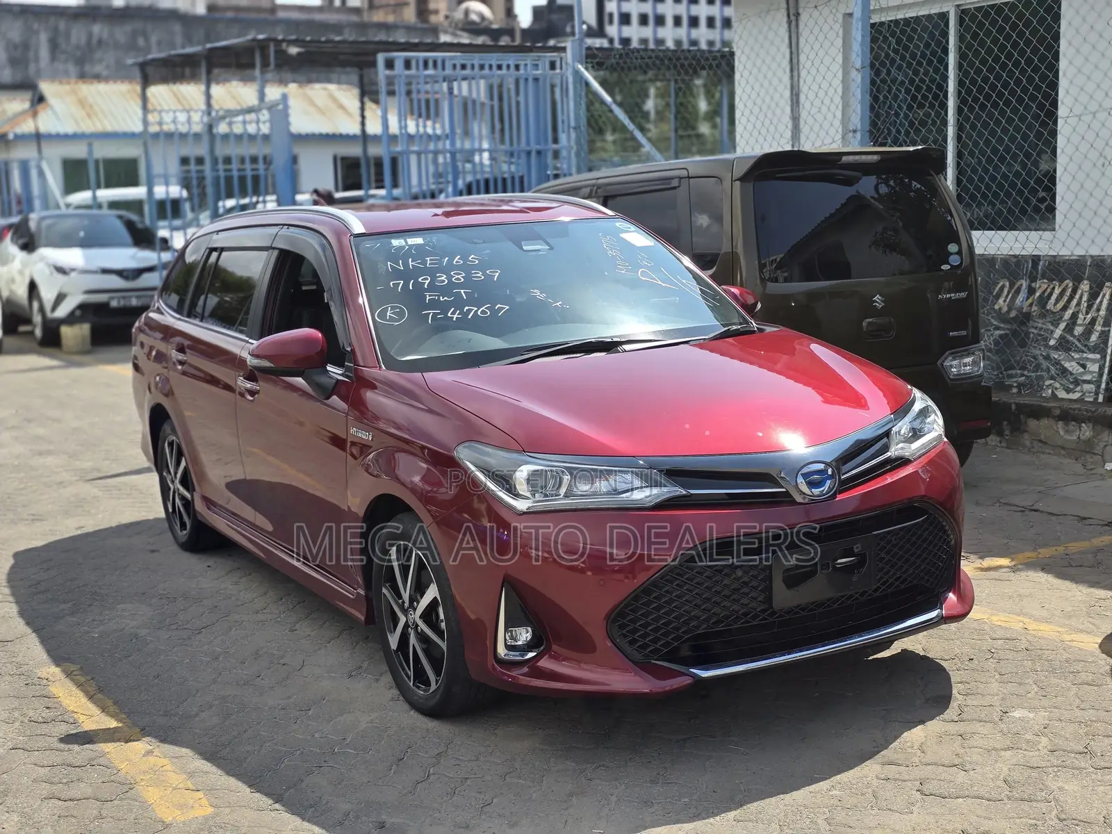 Toyota Corolla Fielder 2018 Red