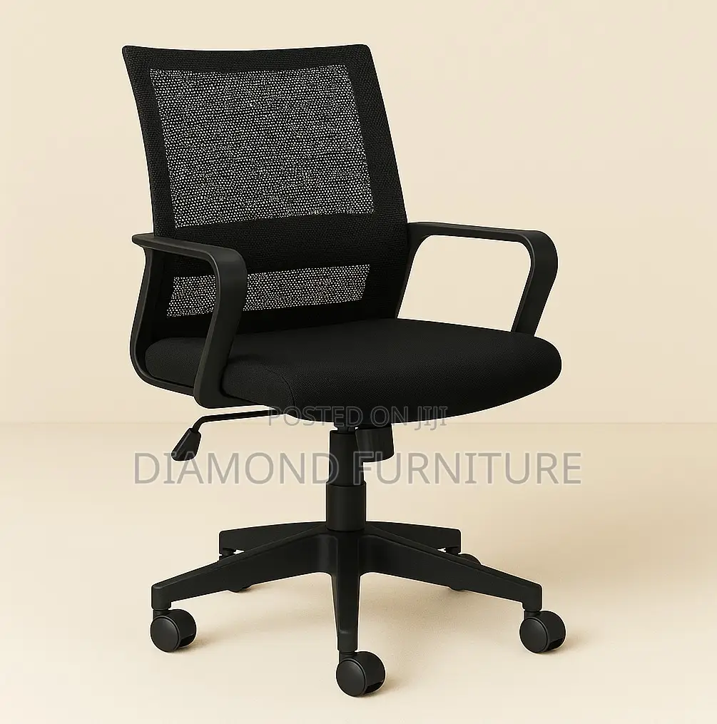 Office Furniture; Mesh Back Ergonomic Task Chair for Office Comfort