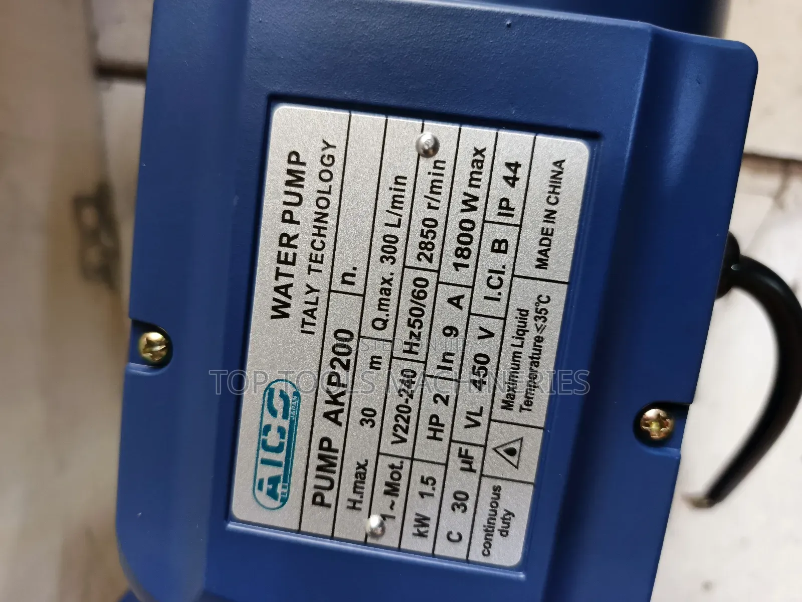 Aico Japan 2hp 2" Inch Heavy Duty Booster Pump