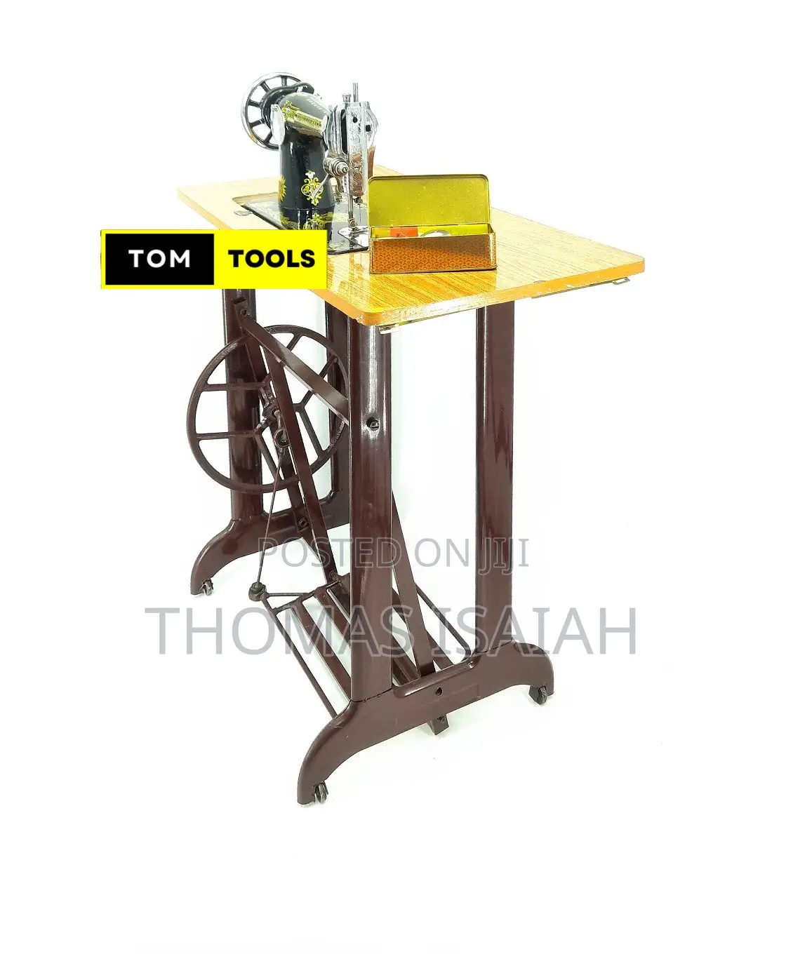 Complete Butterfly Sewing Machine With Machine Head, Stand,