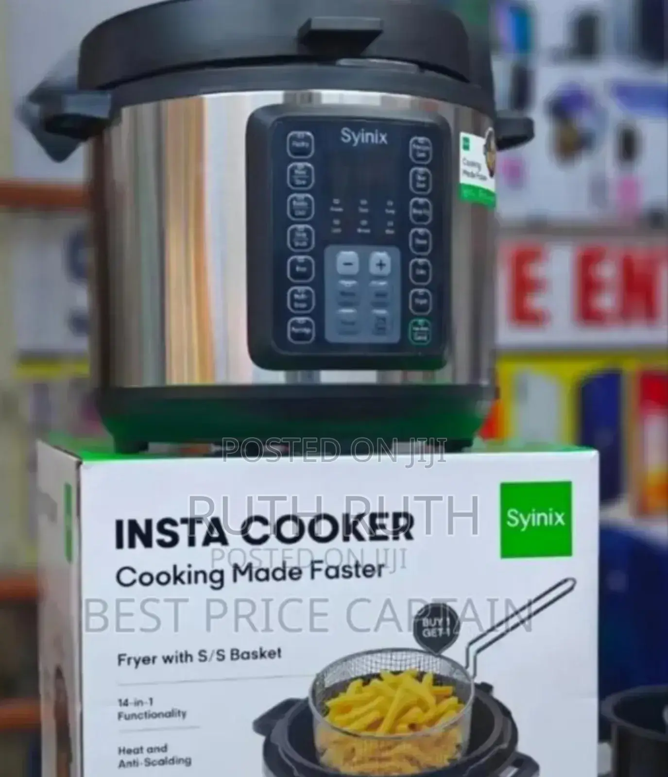 6 Litres Syinix Pressure Cooker