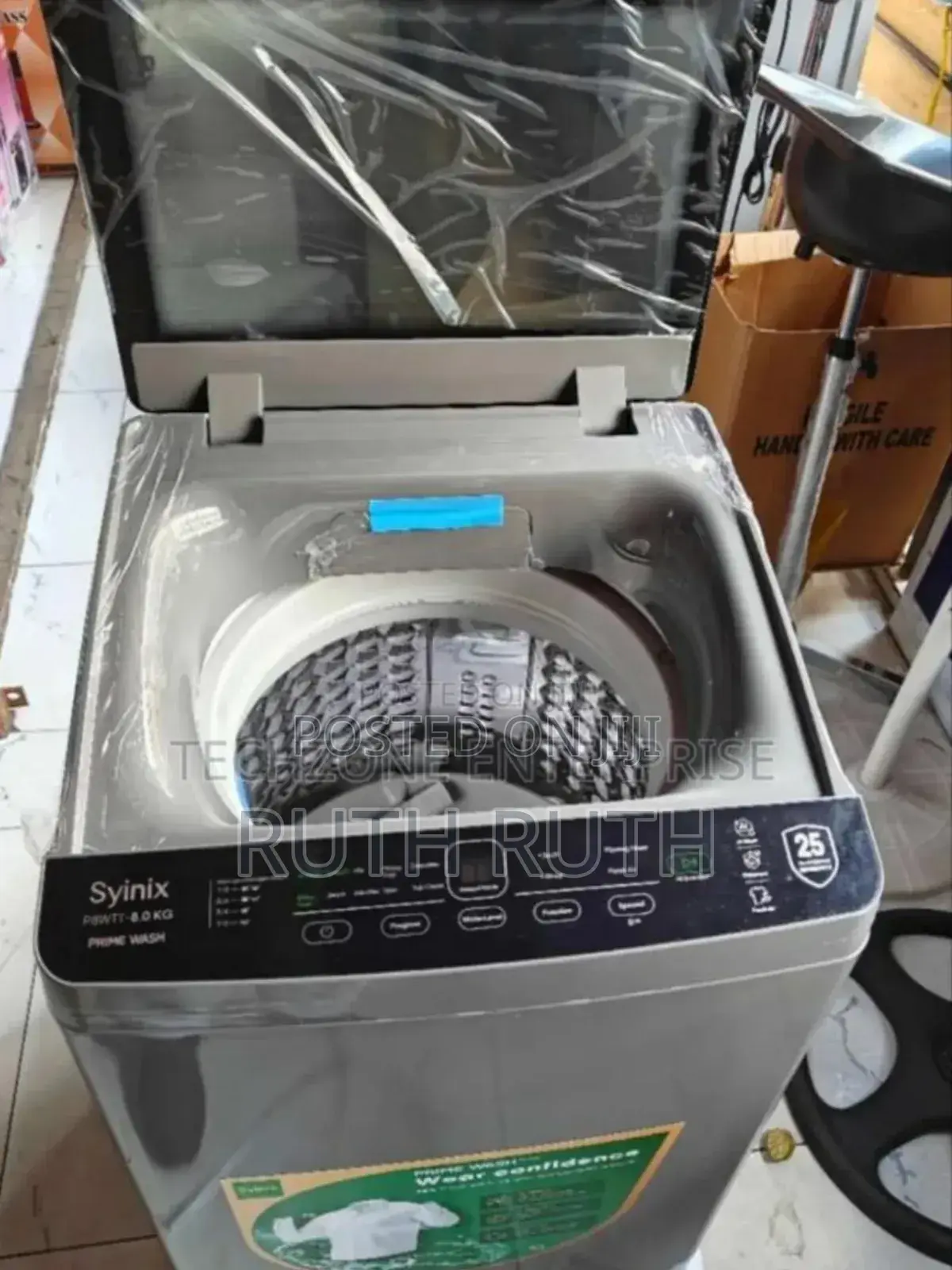 Syinix 8 KGS Full Automatic Washing Machine