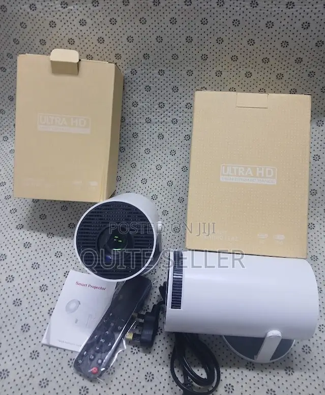 Hy300 , Mini Portable Projector Android 1080p Brighter and Clearer