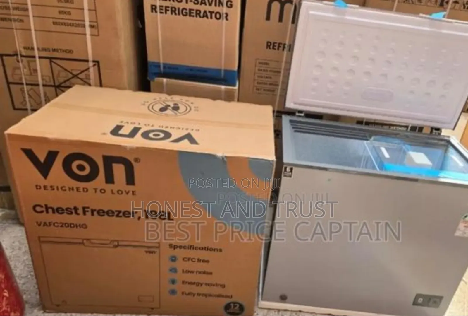 198l Von Chest Freezer