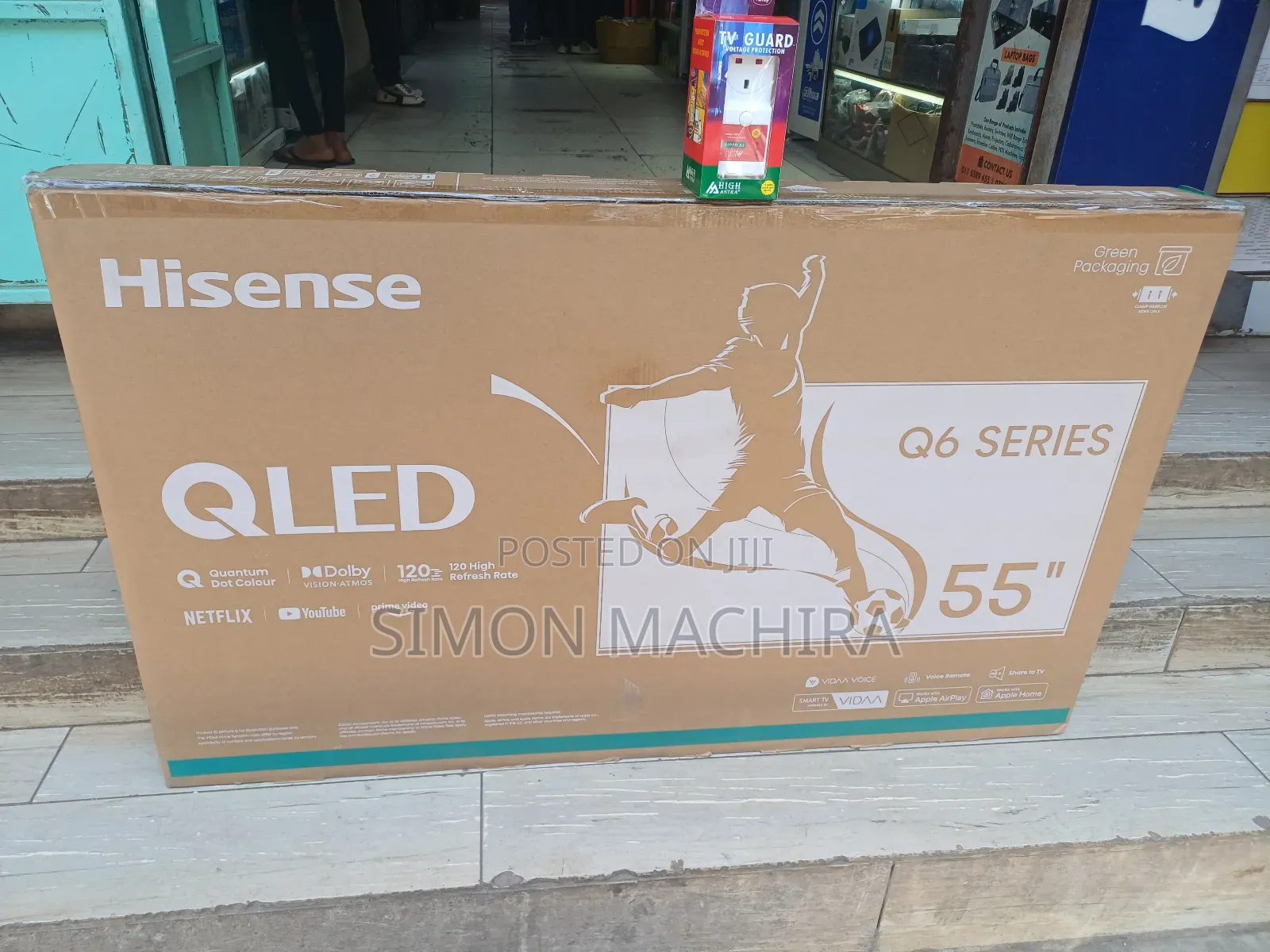 55-Inch Hisense Qled Q6 Series Smart Tv