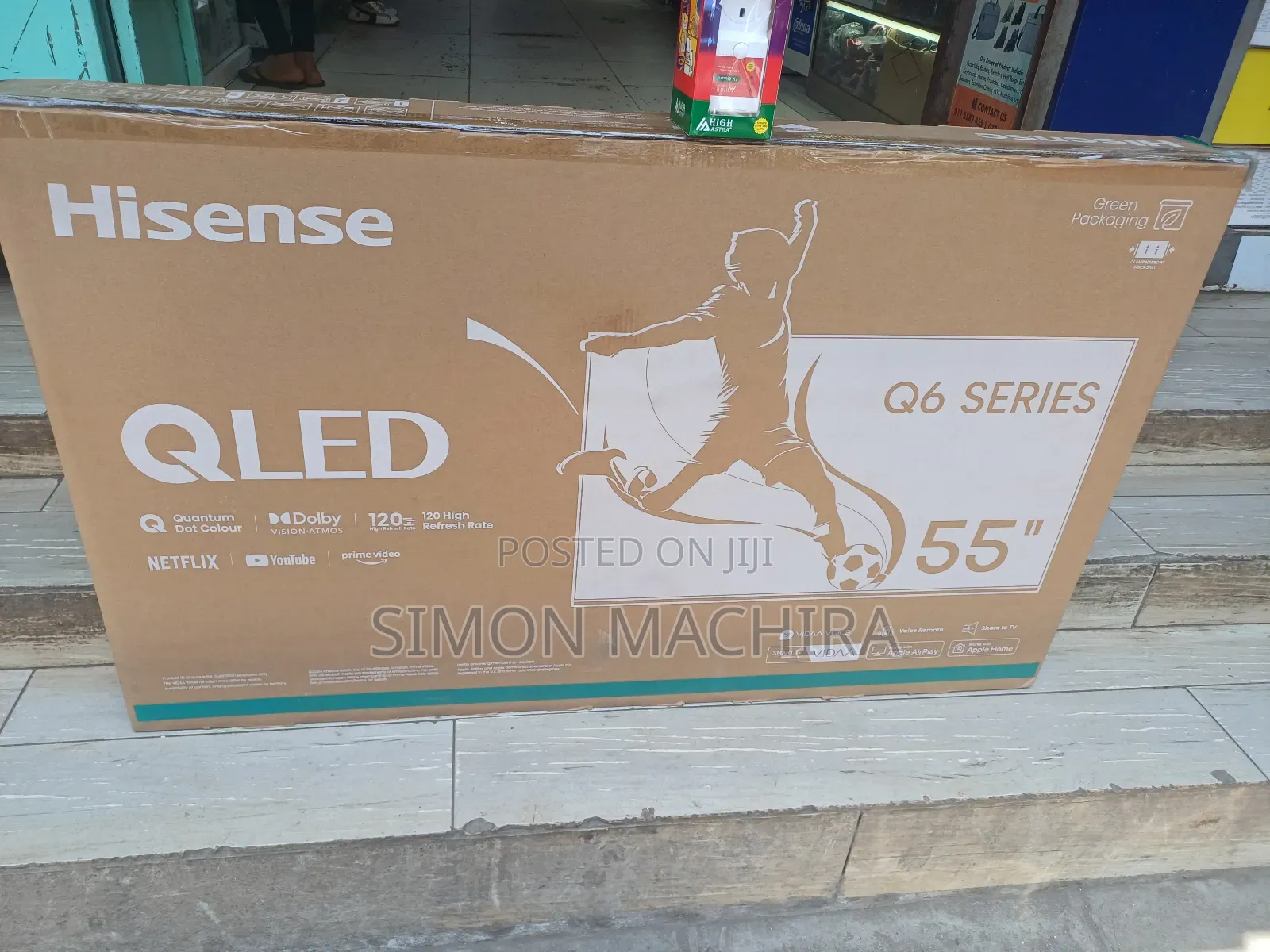 55-Inch Hisense Qled Q6 Series Smart Tv
