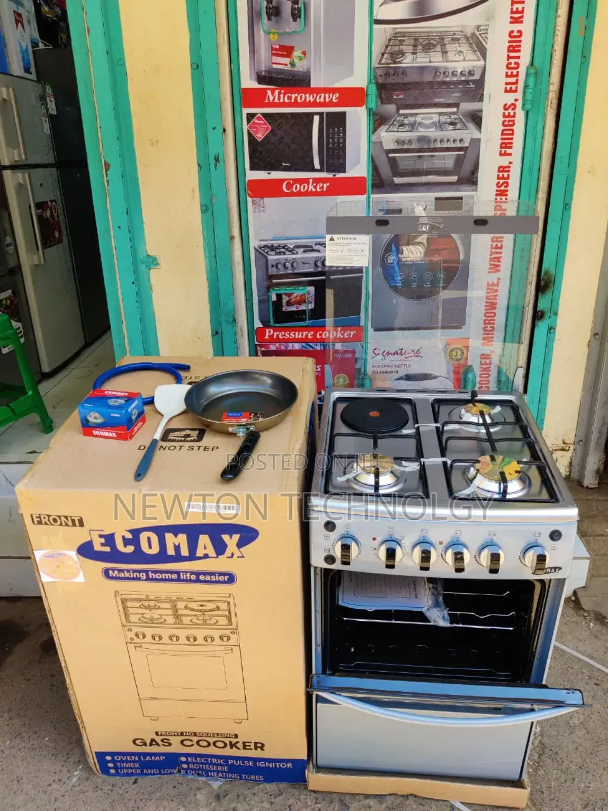 *Ecomax 3+1 50×55 Lx680 With Free Gas Pipe