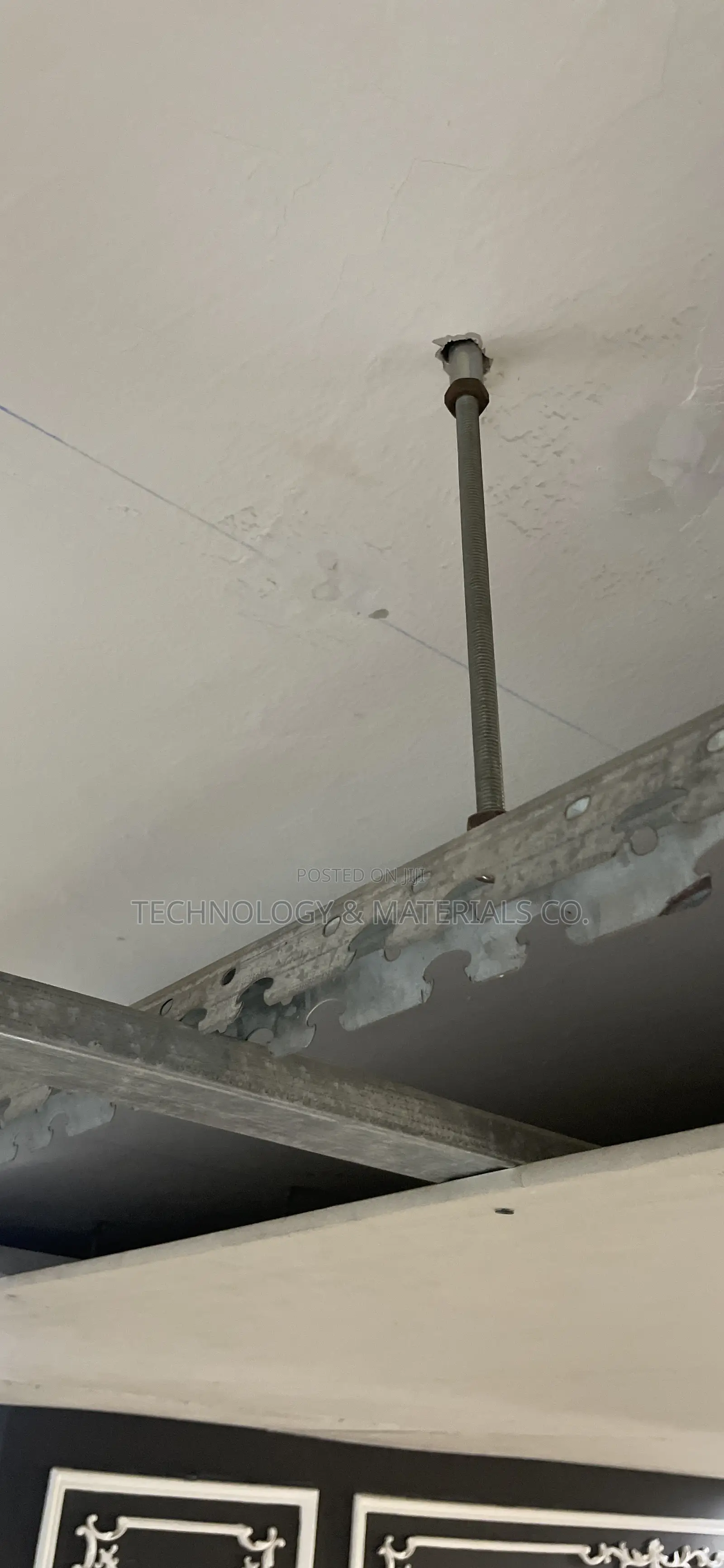 Gypsum Ceiling Suspension Using Vkeel System