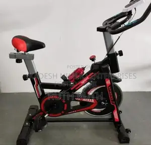 Red Spinning Bike