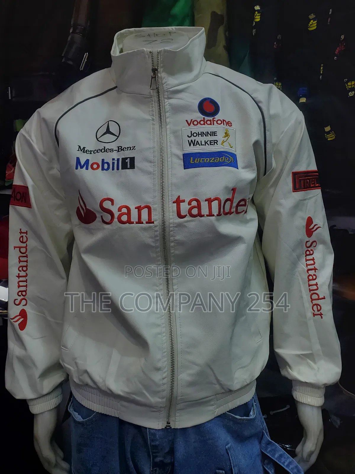 Quality Leather Designer Unisex Casual Rider Redbull Motosport Jacket