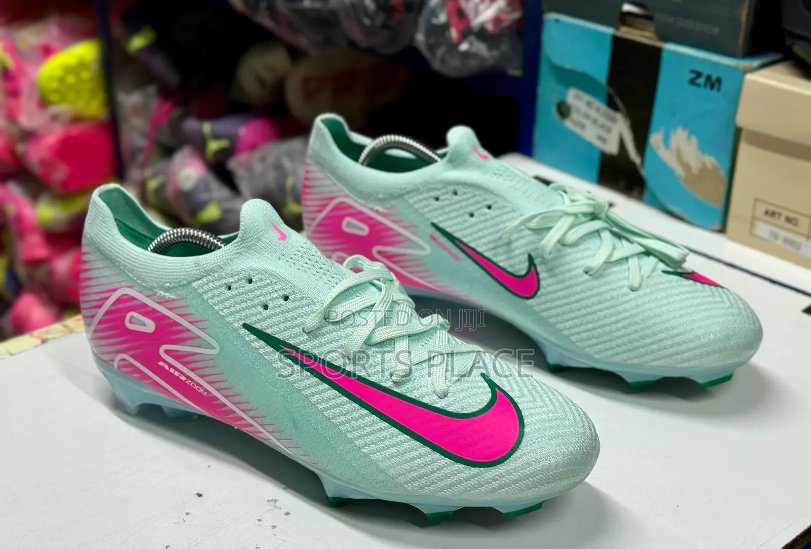 Original Nike Football Air Zoom Soccer Mercurial Cleats Boots