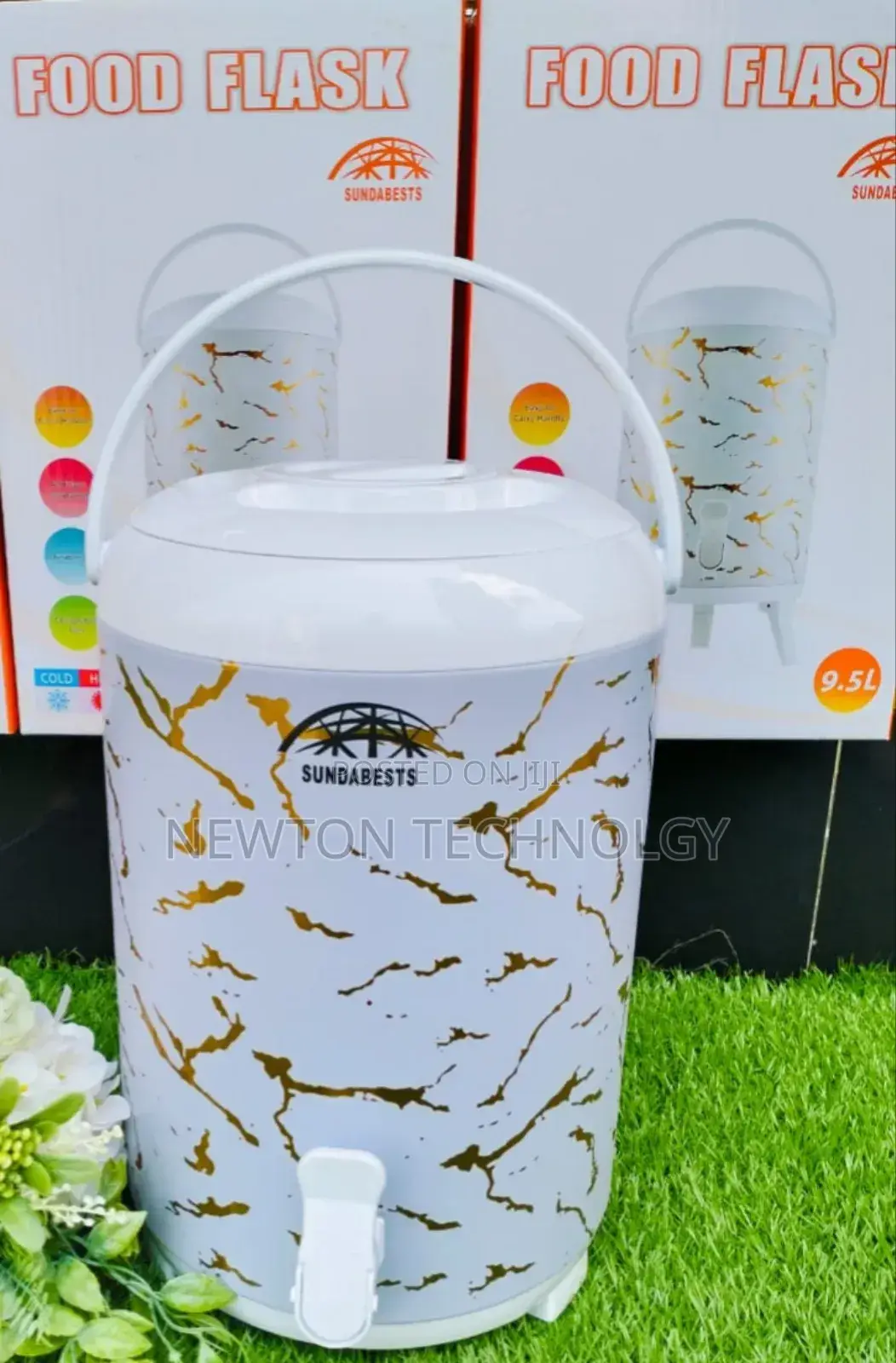 New in 9.5ltr Tea Urn With Marble Effect