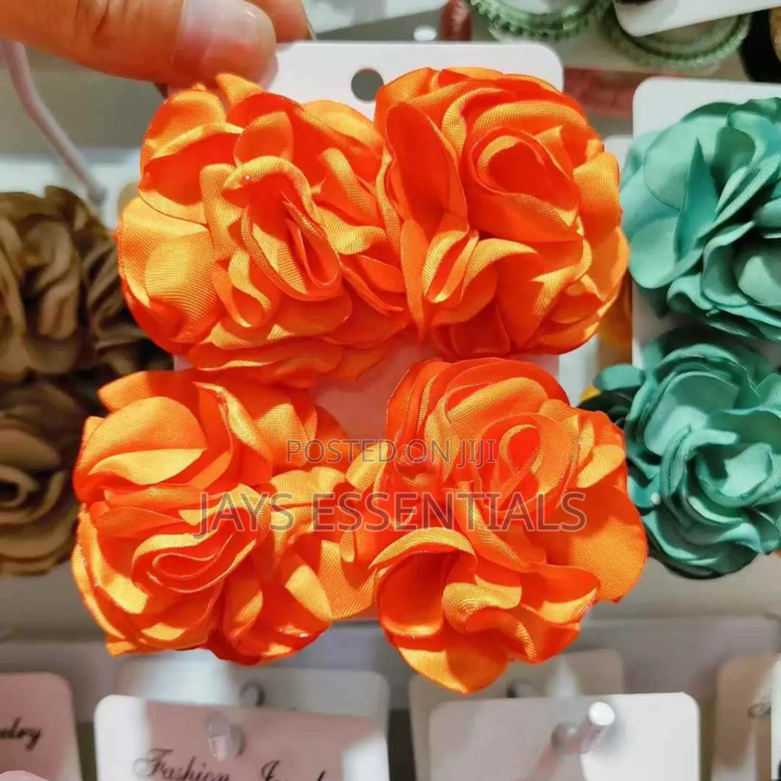 Flower Petal Drop Earrings