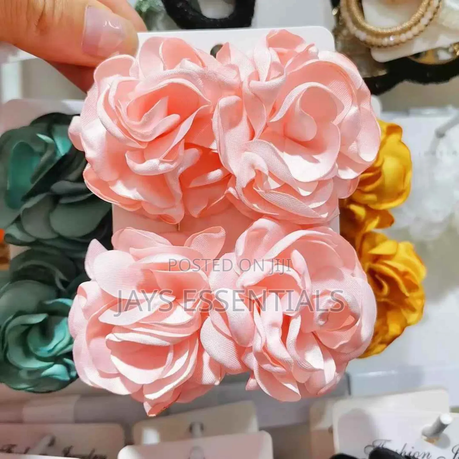 Flower Petal Drop Earrings
