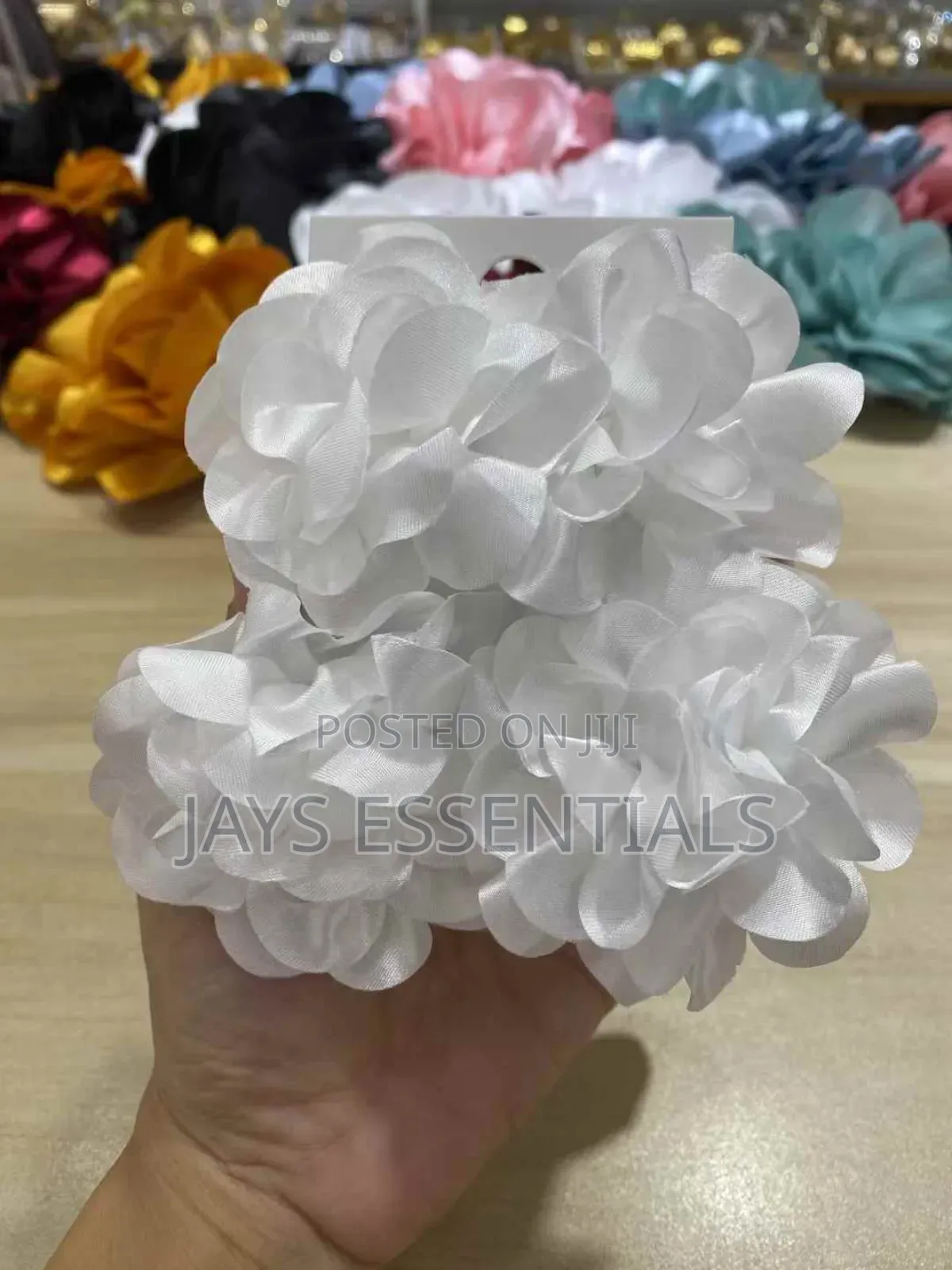 Flower Petal Drop Earrings