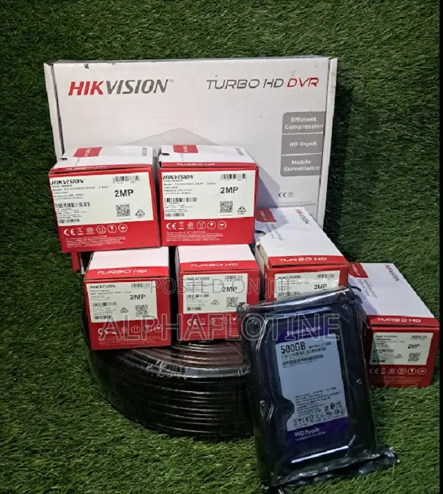 Hikvision 4 CCTV Color Day With 4 Channel DVR Machine Ds 7100 Series