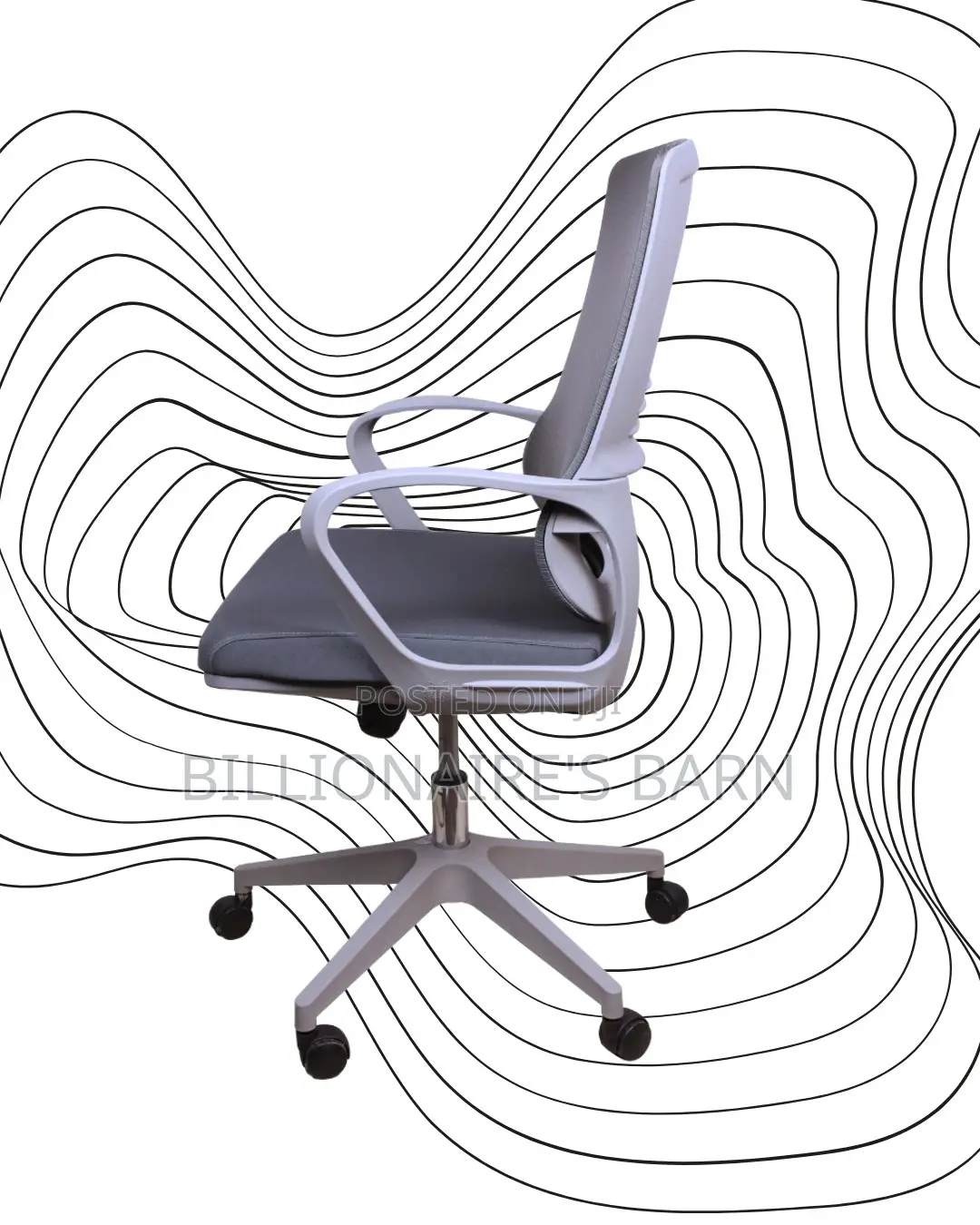 Grey Ergonomic Mesh Office Chair (Premium) — Offer Valid This Week