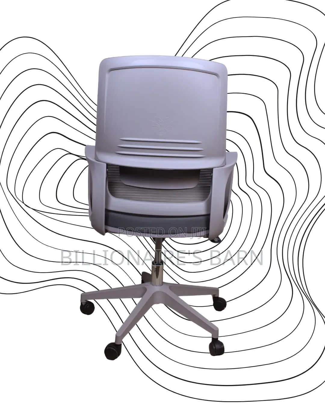 Grey Ergonomic Mesh Office Chair (Premium) — Offer Valid This Week
