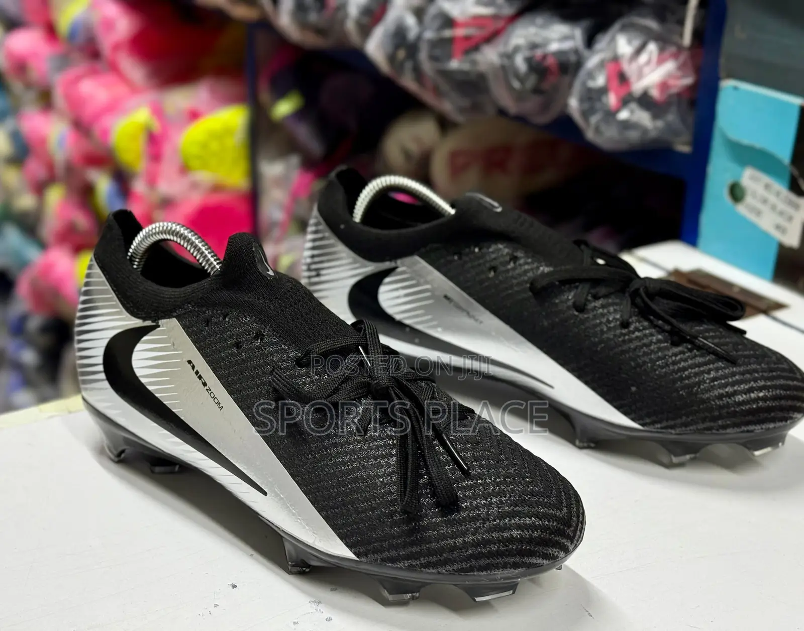 Fresh Nike Soccer Cleats Air Zoom V16 Dark Silver Football Boots