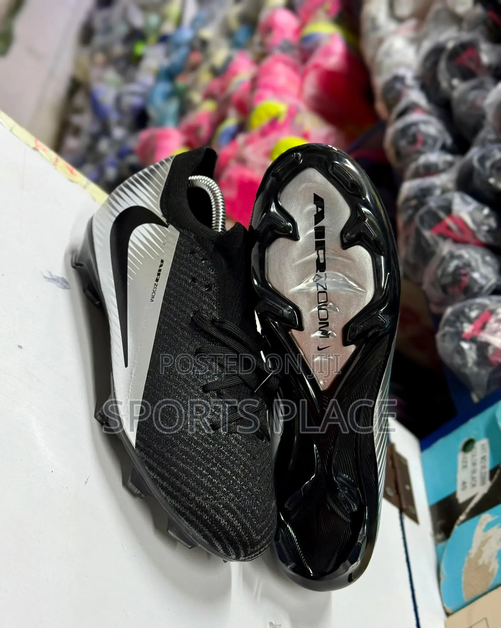 Fresh Nike Soccer Cleats Air Zoom V16 Dark Silver Football Boots