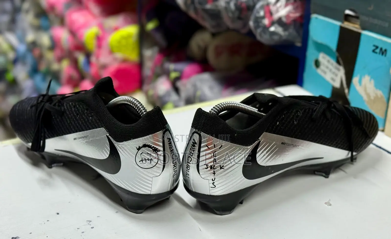 Fresh Nike Soccer Cleats Air Zoom V16 Dark Silver Football Boots