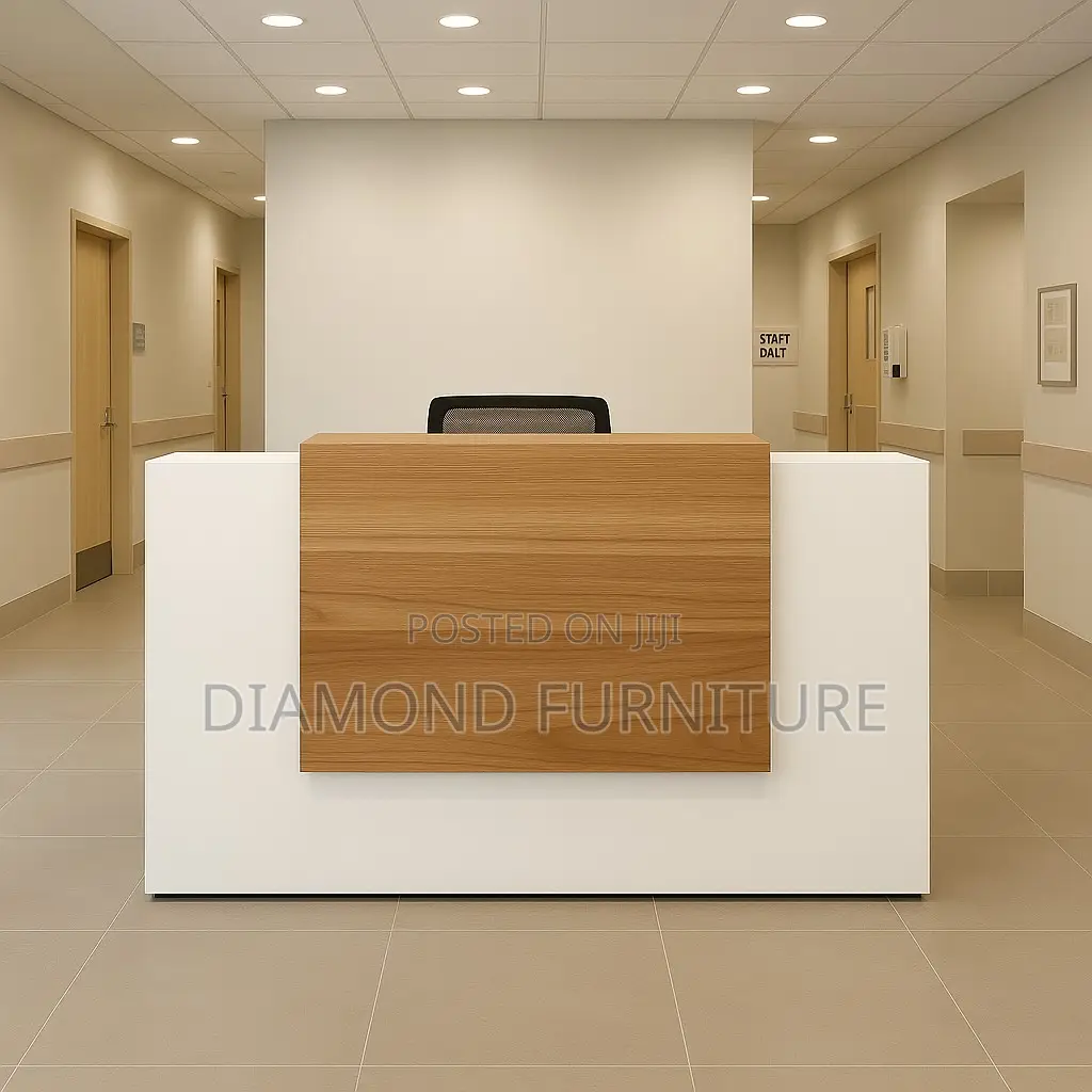 Office Furniture; Durable 1.6m Modern Office Reception Desk Counter