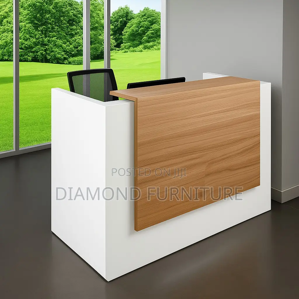 Office Furniture; Durable 1.6m Modern Office Reception Desk Counter