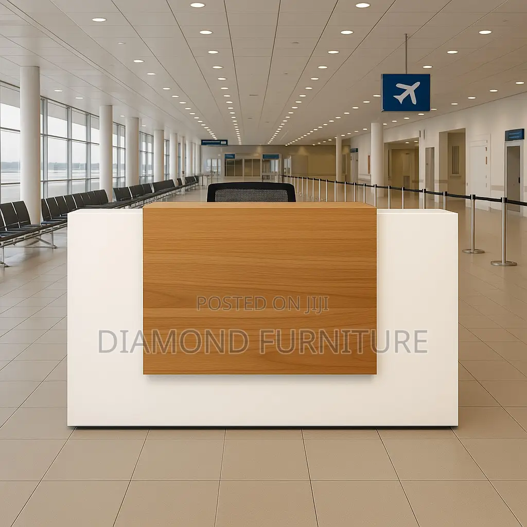 Office Furniture; Durable 1.6m Modern Office Reception Desk Counter