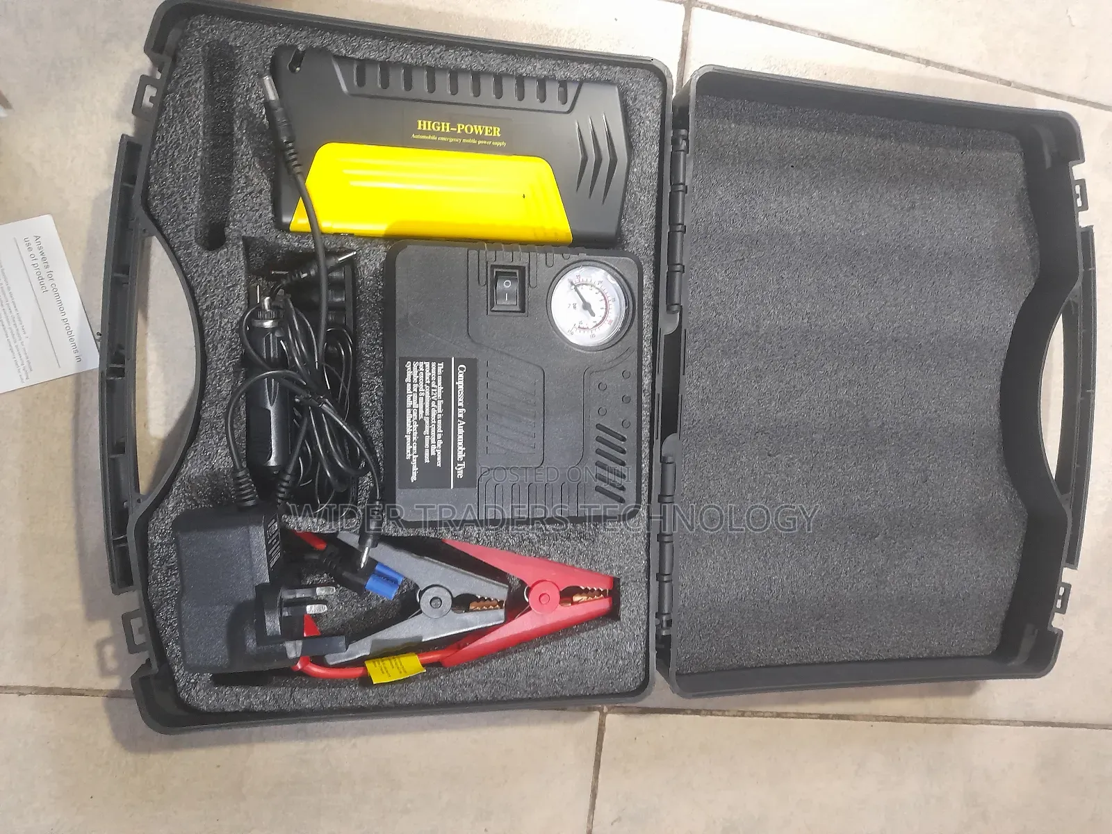 High-Power Portable Jump Starter Kits