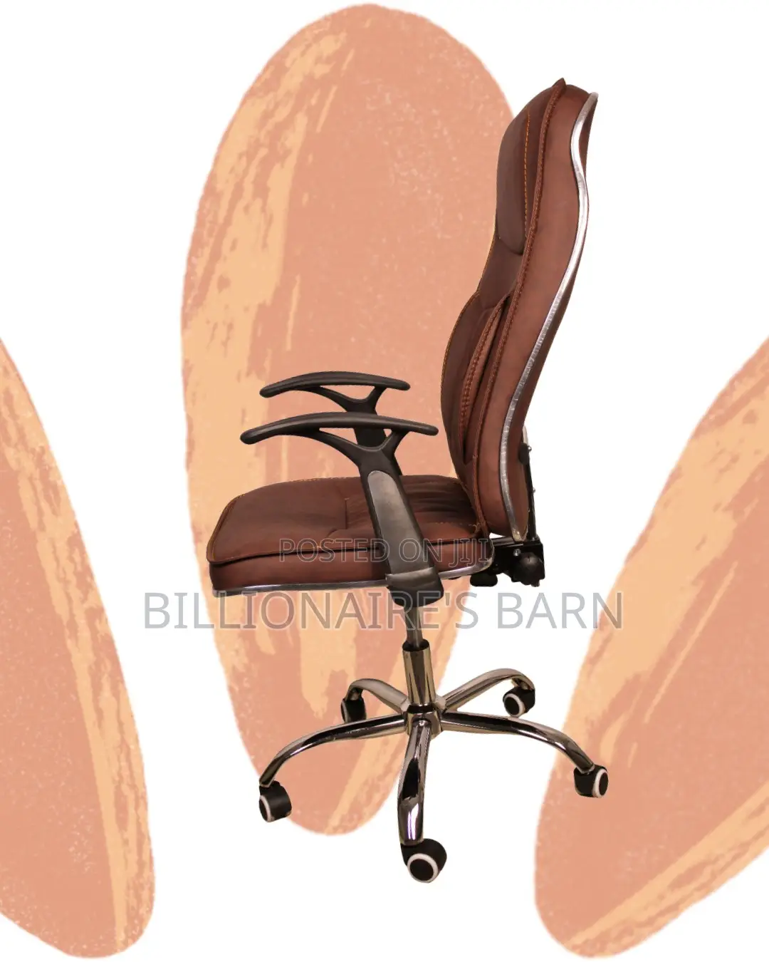 Ergonomic Executive Leather Chair (Durable) — Limited Stock