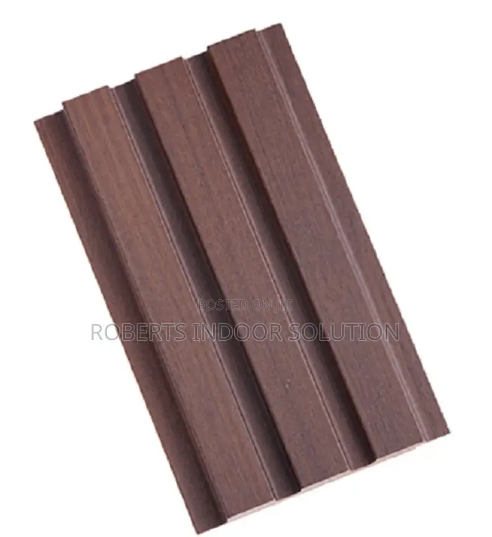 Stylish Wallnut Brown Flutted Wallpanels