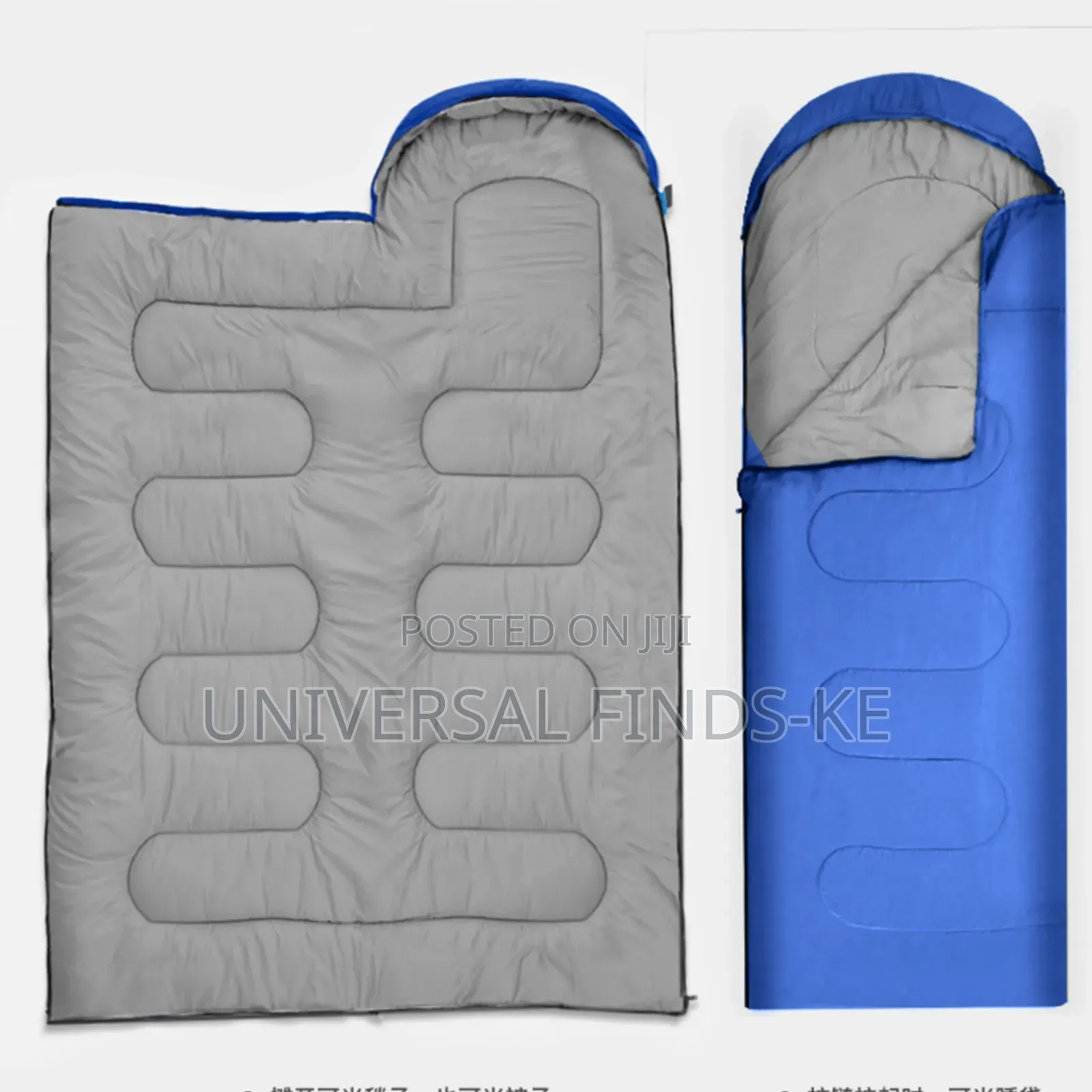 Skin Friendly Portable Outdoor Sleeping/Hiking Camping Bag