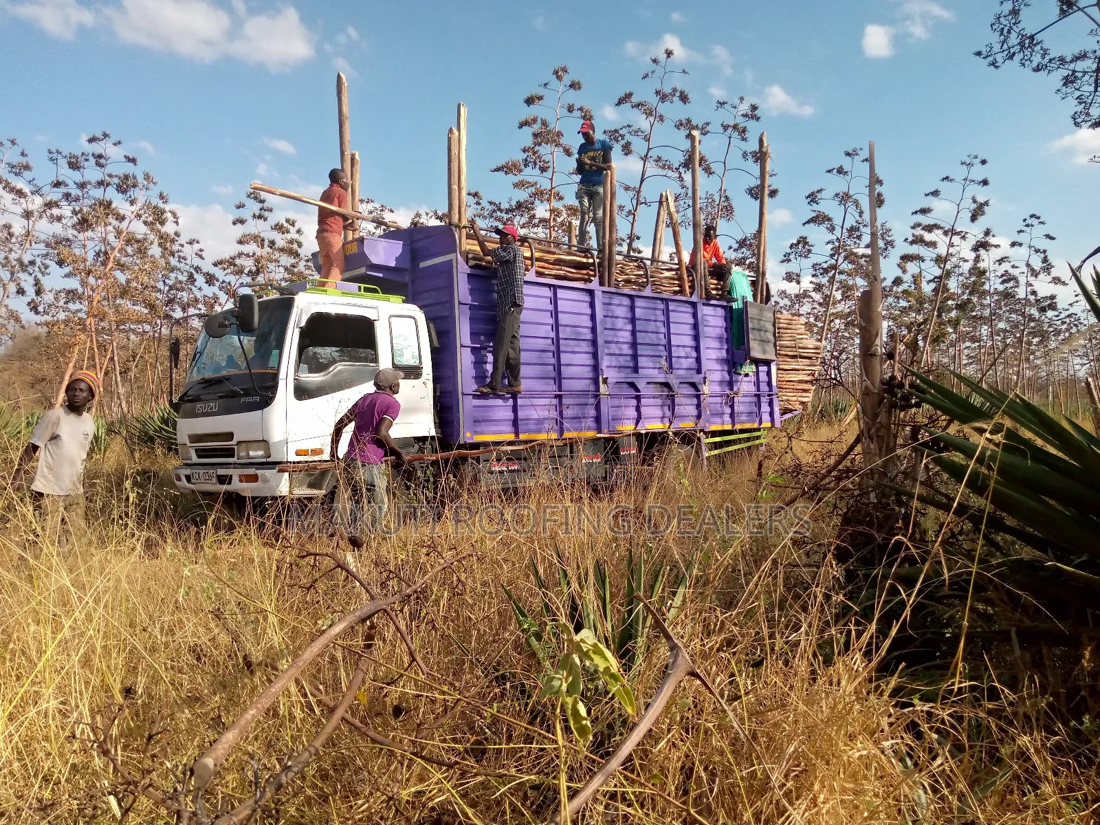 Sisal Poles Delivery Service.